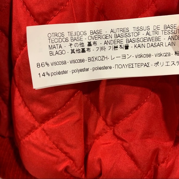 ZARA Women’s Wool Bomber Jacket - Picture 10 of 10